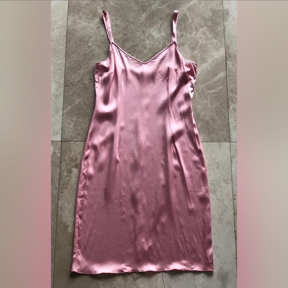 Dolce & Gabbana Dresses & Skirts - Dolce & Gabbana Pink Slip Dress AUTHENTIC